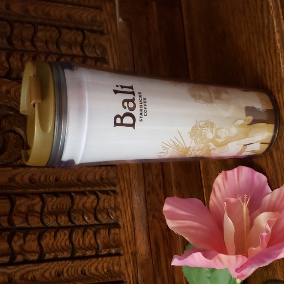 Vintage Starbucks Bali tumbler travel mug EUC - Picture 2 of 9